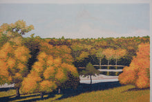 Load image into Gallery viewer, Gordon Mortensen. Autumn Color. Reduction woodcut. 1983.
