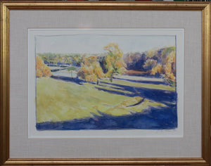 Gordon Mortensen. Autumn Color. Watercolor. 1983.