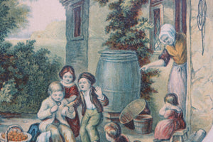 Abraham Le Blond. The Burning Glass. Baxter print. 1854-1857.