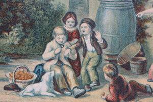 Abraham Le Blond. The Burning Glass. Baxter print. 1854-1857.