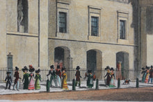 Load image into Gallery viewer, Thomas Hosmer Shepherd. Theatre Royal. Covent Garden. Engraved byJohn Rolph. Hand colored. 1828.

