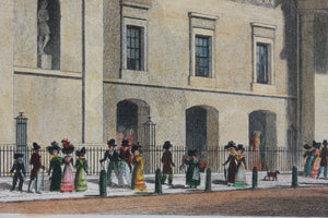 Thomas Hosmer Shepherd. Theatre Royal. Covent Garden. Engraved byJohn Rolph. Hand colored. 1828.