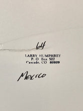 Load image into Gallery viewer, Larry Humphrey. Rustic doorways in Costa Careyes, Mexico. Color photography. Vintage Art Print. Late 20th c.
