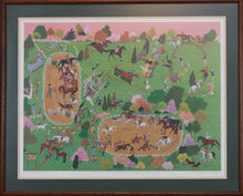 Load image into Gallery viewer, Dagmar Giffen. Hunter&#39;s Valley, Virginia. Offset lithograph. Turn of the 20th-21st century.
