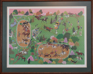 Dagmar Giffen. Hunter's Valley, Virginia. Offset lithograph. Turn of the 20th-21st century.