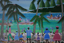 Load image into Gallery viewer, Rita Genet. Jamaica Festival. Oil on canvas. 1990.
