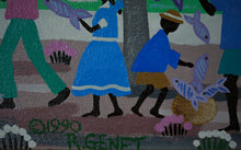Load image into Gallery viewer, Rita Genet. Jamaica Festival. Oil on canvas. 1990.
