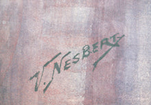 Load image into Gallery viewer, V. Nesbert. After V. Perov. Fyodor Dostoevsky. Watercolor. Mid 20th century.
