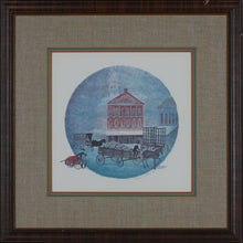 Load image into Gallery viewer, Patricia  Buckley Moss. Icemen at the Icehouse.  Limited edition print. 1981.
