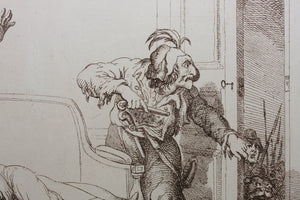 Thomas Rowlandson. Disturbers of Domestic Happiness. Etching. C. 1790.