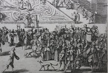 Load image into Gallery viewer, Jacques Callot. Parterre du Palais de Nancy. Etching. 1624.
