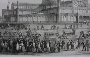 Samuel Capewell and Christopher Kimmel. The New York Crystal Palace and Latting Observatory. Engraving. 1853.