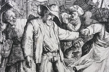 Load image into Gallery viewer, Cornelis Dusart. A Village Festival. Etching. 1685.
