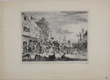 Load image into Gallery viewer, Cornelis Dusart. A Village Festival. Etching. 1685.
