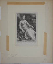 Load image into Gallery viewer, Hendrick Goltzius. Melpomene. Engraving. Circa 1600.
