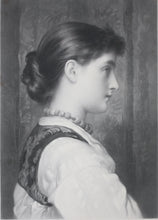 Load image into Gallery viewer, Frederick Lord Leighton of Stretton, after. Viola. Engraving by George H Every. 1882.
