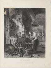 Load image into Gallery viewer, Henry Leys, after. The Armourer. Engraved by John Godfrey. 1861
