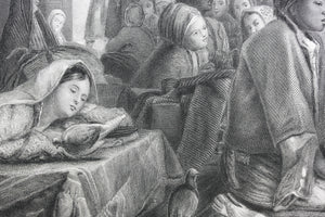 John Frederick Lewis, after. A Turkish School. Engraved by William Greatbach. 1878.