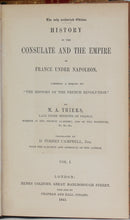 Load image into Gallery viewer, M. A. Thiers. History of the Consulate and the Empire...  Fine binding. London, 1845.
