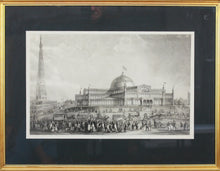 Load image into Gallery viewer, Samuel Capewell and Christopher Kimmel. The New York Crystal Palace and Latting Observatory. Engraving. 1853.
