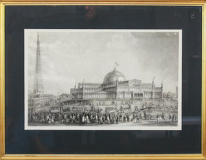 Samuel Capewell and Christopher Kimmel. The New York Crystal Palace and Latting Observatory. Engraving. 1853.