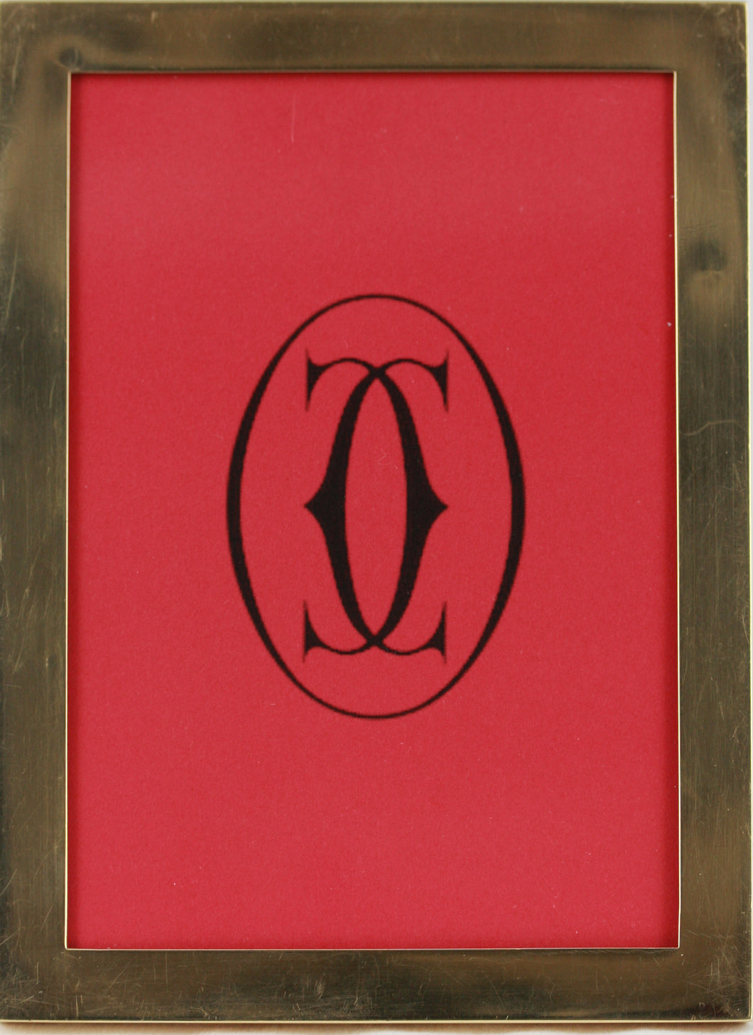 Cartier Gold Photo Frame. 20th c.
