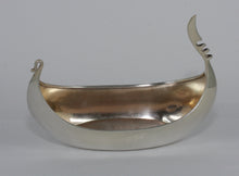 Load image into Gallery viewer, Theodore B. Starr. Salt cellar Viking Ship. Sterling Silver. Early 20th century.
