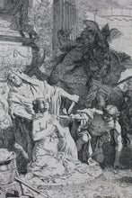 Load image into Gallery viewer, Gerard de Lairesse. Sacrifice of Polyxena or Iphigenia. Etching. 1667.
