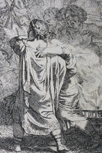 Load image into Gallery viewer, Gerard de Lairesse. Sacrifice of Polyxena or Iphigenia. Etching. 1667.
