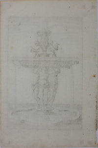 Georg Andreas Bockler. Fountain, designed and manufactured by Johann Maggio. Engraving #92. 1664.