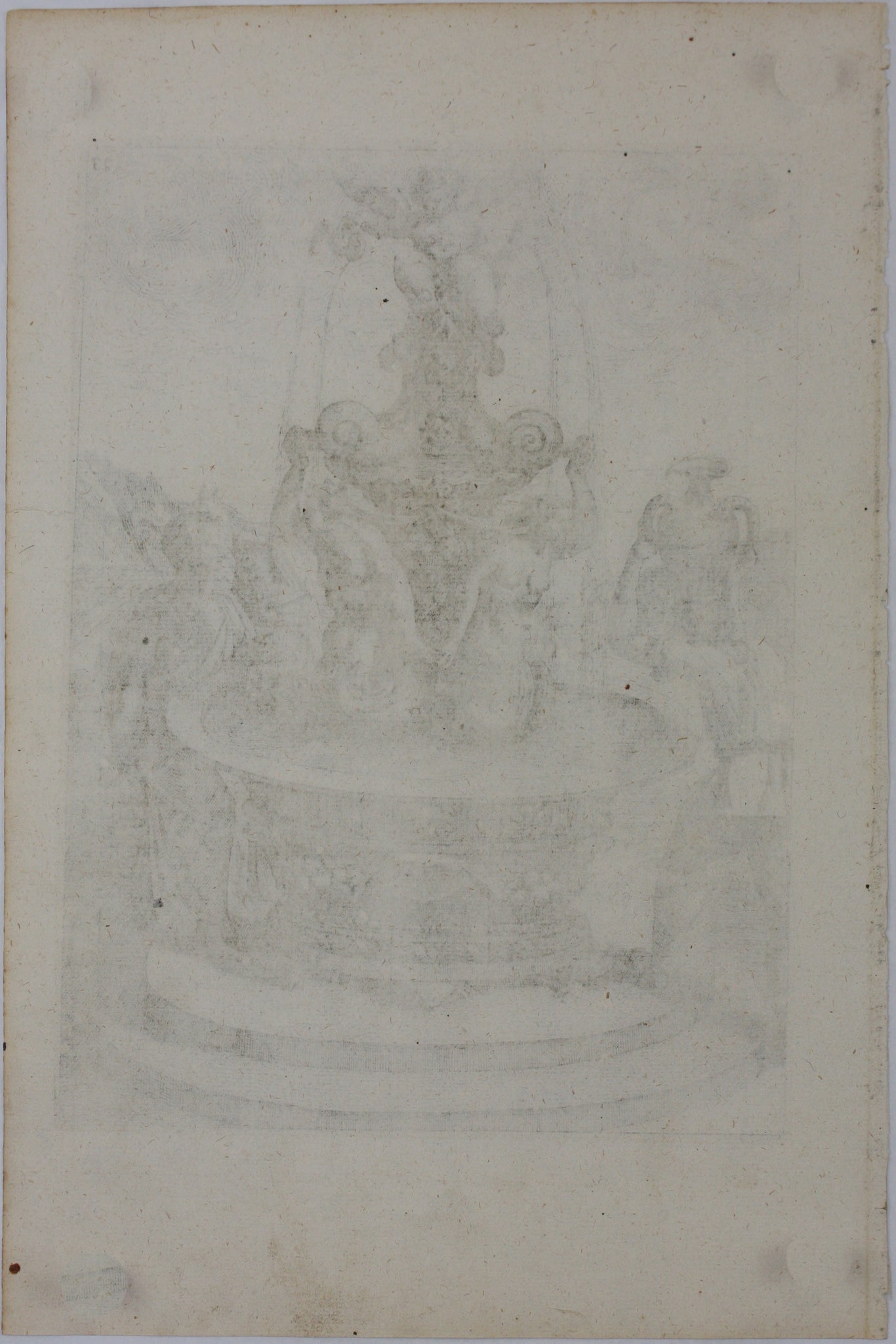定率割引 西日本 Fountain. Siren Bockler. Andreas Georg Engraving 1664 #103. 哲学、思想