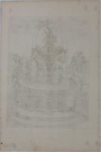Georg Andreas Bockler. Siren Fountain. Engraving #103. 1664.