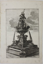 Load image into Gallery viewer, Georg Andreas Bockler. Fountain Hercules. Engraving #119. 1664.
