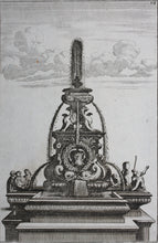 Load image into Gallery viewer, Georg Andreas Bockler. French Fountain. Engraving #118. 1664.
