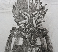 Load image into Gallery viewer, Georg Andreas Bockler. Fountain Nika. Engraving #116. 1664.
