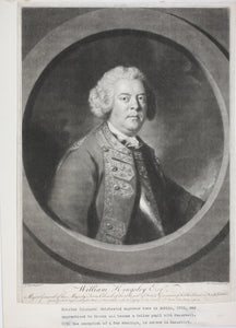 Sir Joshua  Reynolds, after. William Kingsley Esq. Mezzotint by Richard Houston. 1760.