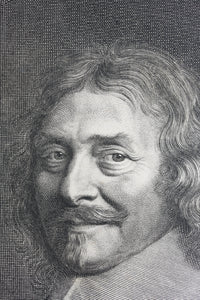 Robert Nanteuil. Portrait of Antonin (Simon) Dreux d'Aubray. Engraving. 1658.