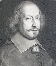 Load image into Gallery viewer, Pieter van Mol, after. Portrait of Cardinal Mazarin. Engraved by Robert Nanteuil. C.1657.
