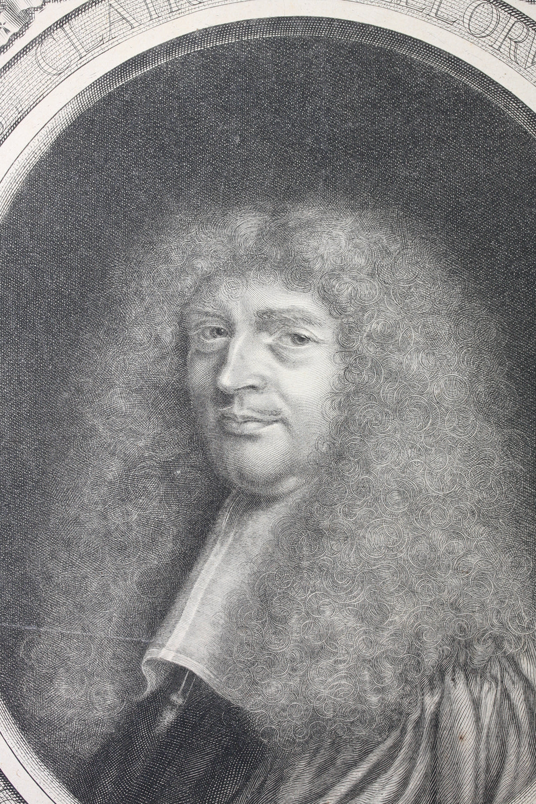 Antoine Masson. Portrait of Antonius Turgot de St. Clair. Engraving. 1668.