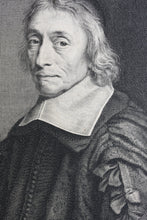 Load image into Gallery viewer, Robert Nanteuil. Portrait of François de la Mothe le Vayer. Engraving 1661.
