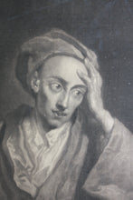 Load image into Gallery viewer, Gottfried Kneller, after. Portrait of Mr. Pope. Mezzotint by George White. 1732.
