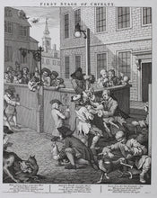Load image into Gallery viewer, William Hogarth. The Four Stages of Cruelty. Full set of four engravings. 1751.

