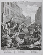 Load image into Gallery viewer, William Hogarth. The Four Stages of Cruelty. Full set of four engravings. 1751.
