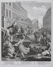 Load image into Gallery viewer, William Hogarth. The Four Stages of Cruelty. Full set of four engravings. 1751.
