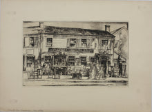 Load image into Gallery viewer, Earl Horter. Curiosity shop. Nantucket. Etching. 1920th.
