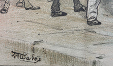 Load image into Gallery viewer, James Albert Wales. The newly elected board of aldermen of the metropolis. Political cartoon. Color lithograph. 1879.
