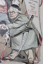 Load image into Gallery viewer, Louis Dalrymple. &quot;Progressive&quot; conspiracy. Political cartoon. Color lithograph. 1891.
