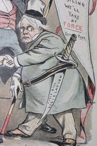 Louis Dalrymple. "Progressive" conspiracy. Political cartoon. Color lithograph. 1891.