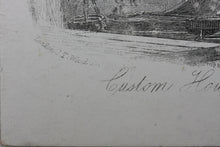 Load image into Gallery viewer, Joseph Thomas Wood, publisher. Custom House London. Enamel card. Circa 1851.
