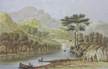 Load image into Gallery viewer, Abraham Le Blond. Loch Katrine, Scotland (from the Album). Baxter print. 1849-1854.
